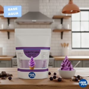Pó p/ preparo de Bebida Láctea Jabuticaba BASE ÁGUA Lismellow 1kg