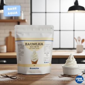 Pó p/ preparo de Bebida Láctea Baunilha BASE ÁGUA Lismellow 1kg