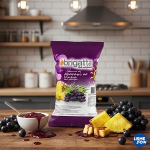 Calda Abacaxi ao Vinho Brigatta 1,1kg