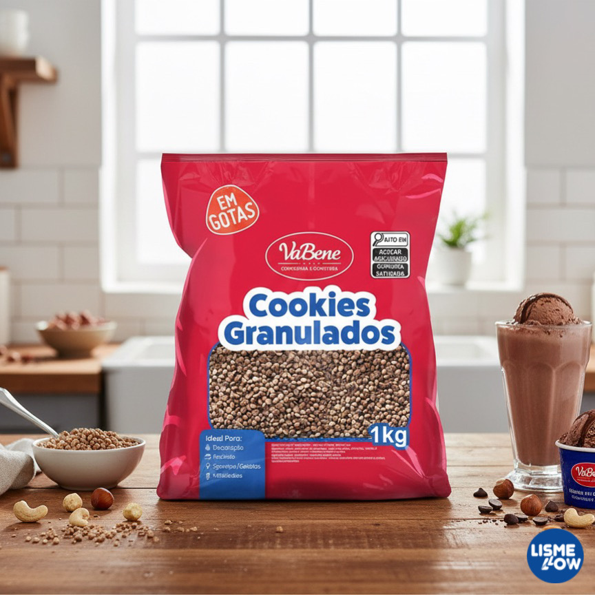Cookie Granulado em gotas Vabene 1kg
