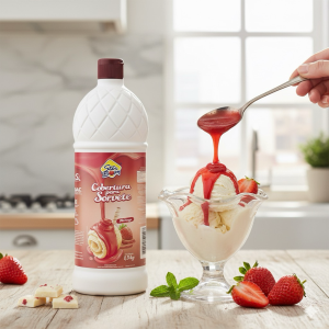 Cobertura Morango Ster Bom 1,3kg