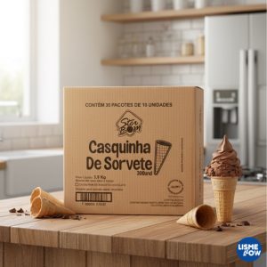 Casquinha Chocolate Ster Bom 300un