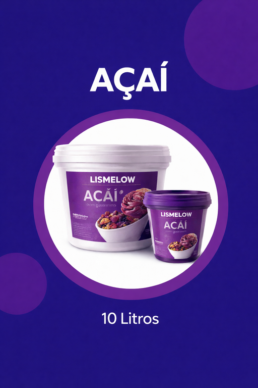 açai - 10L - LItros - compre - Lismellow
